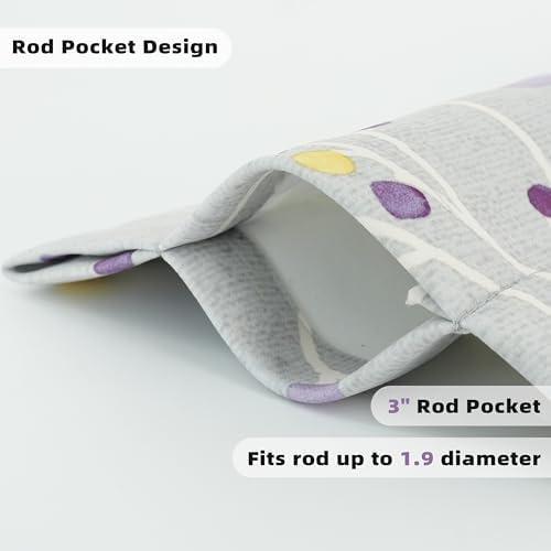 DriftAway Rod Pocket Energy Efficient Valances, 50" x 14"