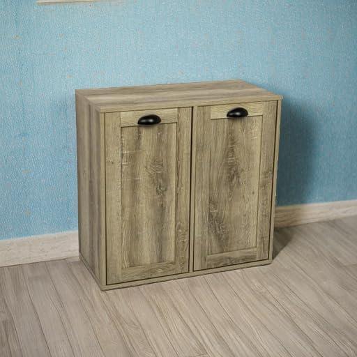 Tilt Out Laundry Sorter Cabinet