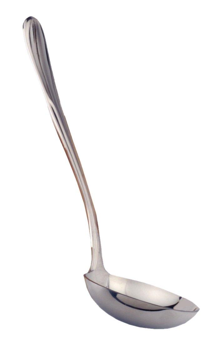 RSVP International Endurance Flatware Collection Stainless Steel, Dishwasher Safe, Ladle
