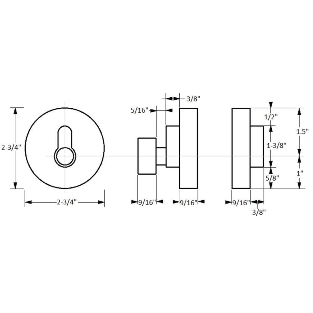 Emblem Single Cylinder Deadbolt