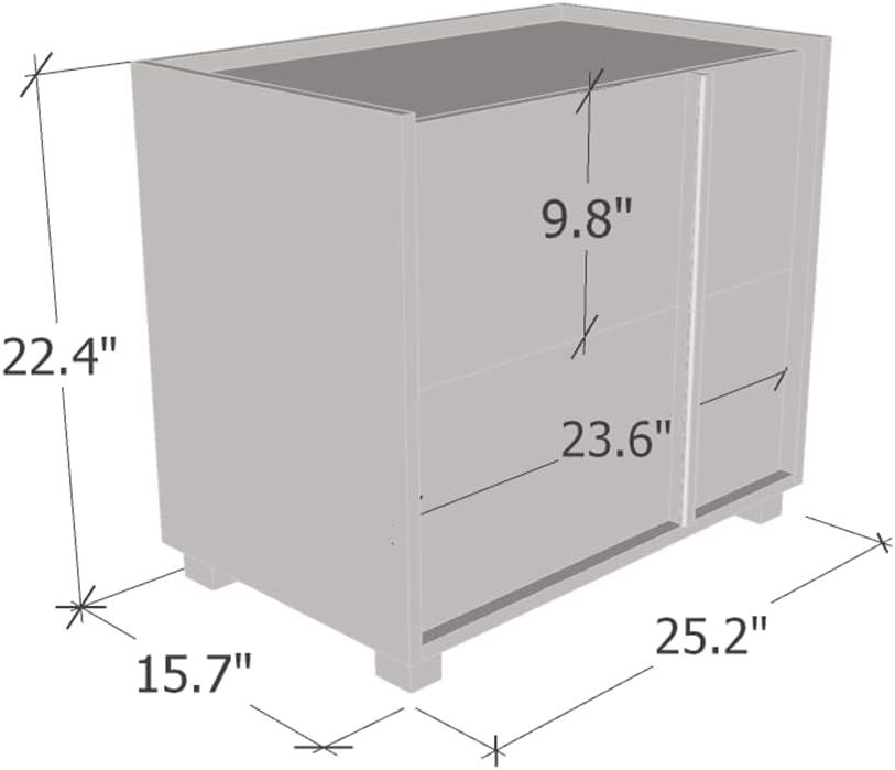 Meble Furniture Sky 25" Nightstand