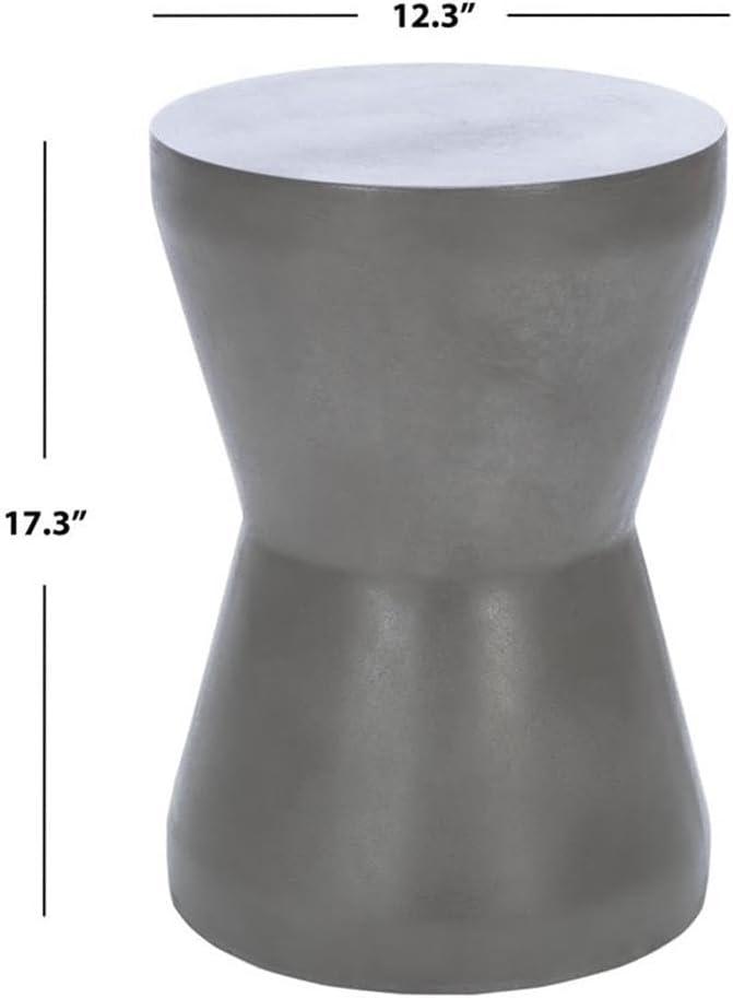 Torre Accent Stool - Indoor/Outdoor - VNN1001 - Gray - Safavieh