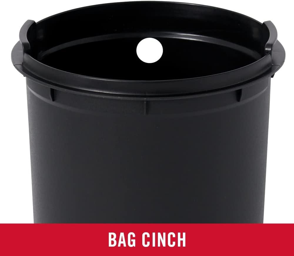 Rubbermaid 1.6 Gal. Stainless Steel Round Step-On Household Metal Trash Can
