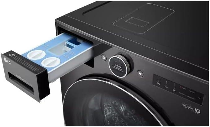 LG LG Ventless Washer/Dryer Combo WashCombo, All-in-One Mega Capacity with Inverter HeatPump, Technology and Direct Drive Motor, 5.0 cu. ft. WM6998HBA