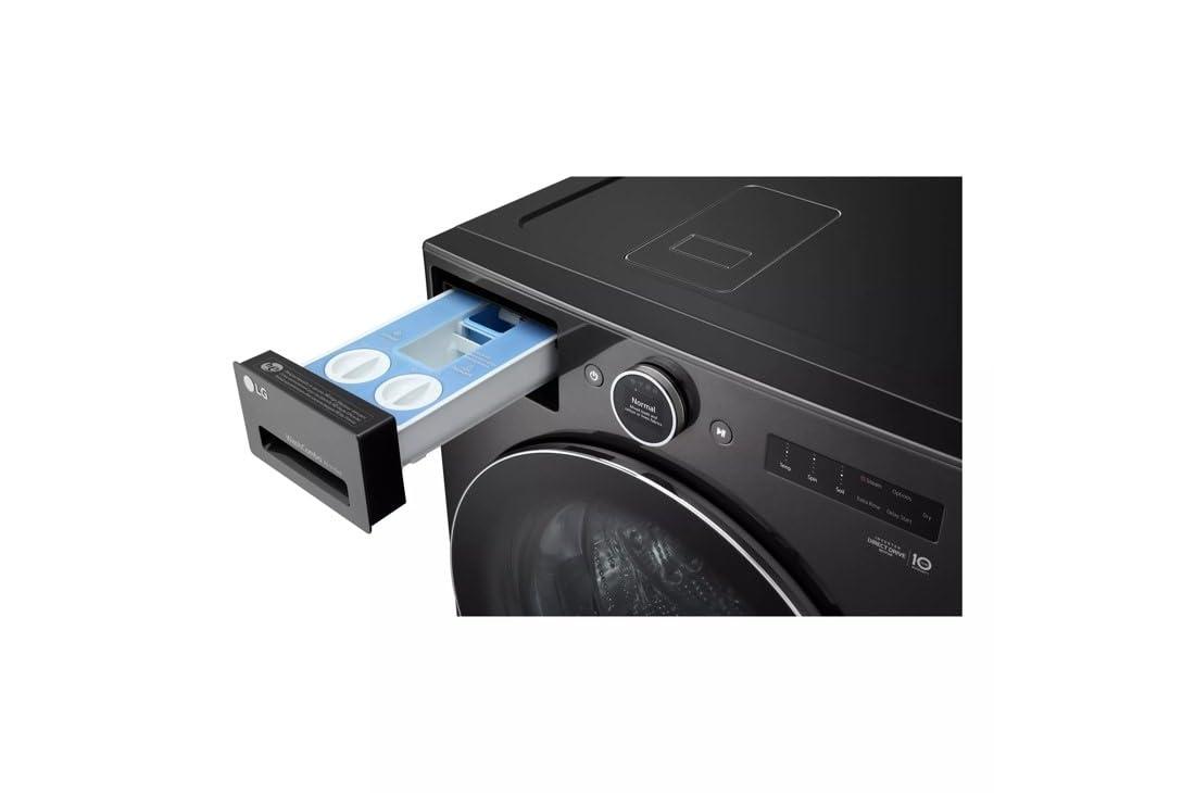 LG LG Ventless Washer/Dryer Combo WashCombo, All-in-One Mega Capacity with Inverter HeatPump, Technology and Direct Drive Motor, 5.0 cu. ft. WM6998HBA