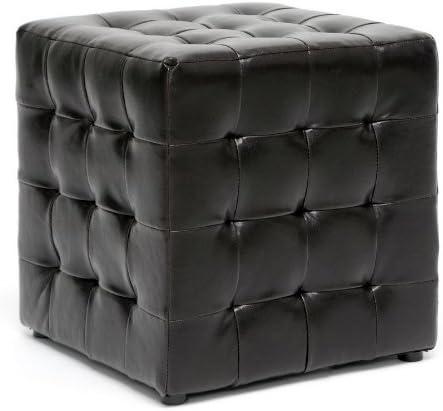 Set of 2 Siskal Modern Cube Ottoman - Baxton Studio