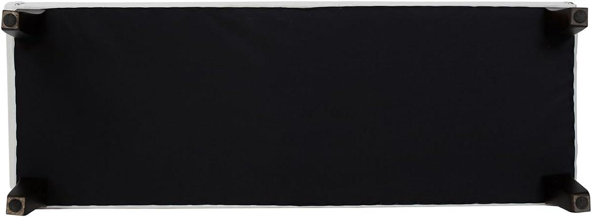 Kathy Roll Arm Entryway Accent Bench Sky Neutral