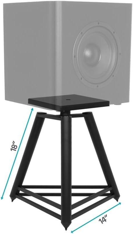 Monolith by Monoprice Easel Style Speaker Stand, 18in (Each)