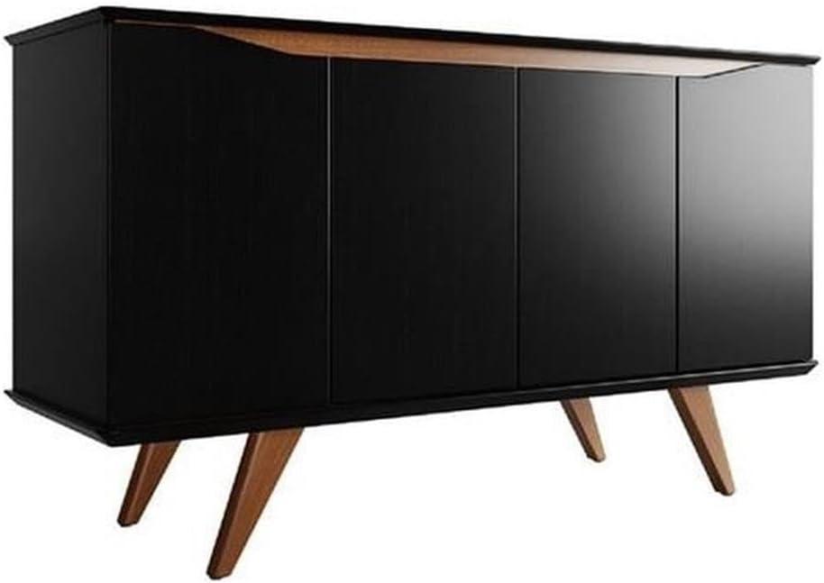 53.15" Tudor 4 Shelf Sideboard - Manhattan Comfort