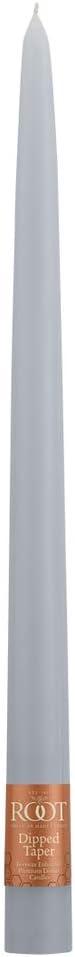 12 Piece Unscented Taper Candle Set