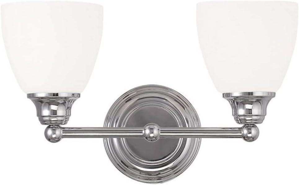 Livex Lighting Somerville 2 - Light Vanity in Polished Chrome