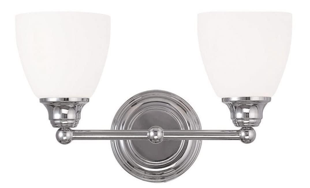 Livex Lighting Somerville 2 - Light Vanity in  Polished Chrome
