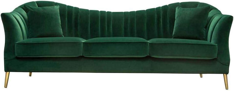 Ava 92'' Velvet Sofa