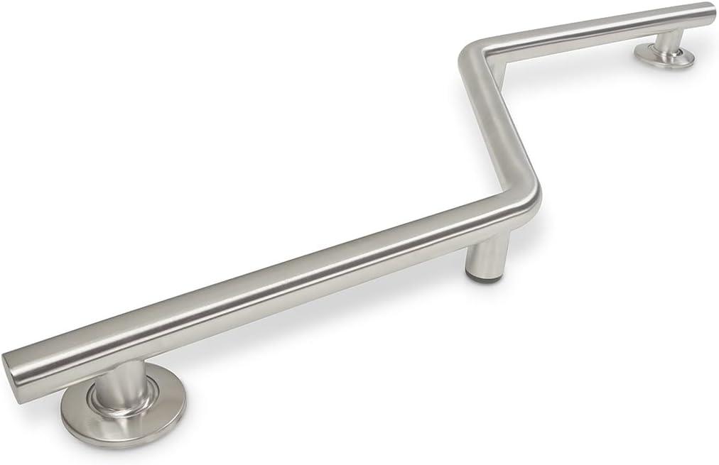 Lifestyle & Wellness Zuma Angled Wall-Mount 38" Left-Handed Grab Bar