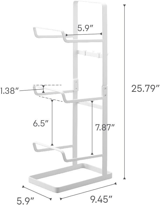 Yamazaki Home Yamazaki Home Fitness Equipment Storage Rack, Steel 2034