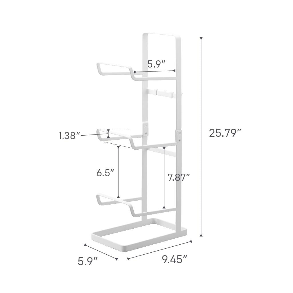 Yamazaki Home Yamazaki Home Fitness Equipment Storage Rack, Steel 2034