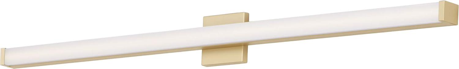 52008GLD-Maxim Lighting-Spec-LED Bath Vanity Light-Minimalistic Contemporary Style-Gold Finish-48 Inch Size