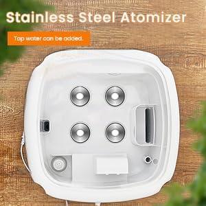 Large White Ultrasonic Cool Mist Humidifier with Remote Control