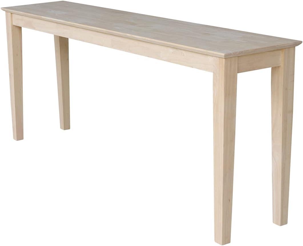 Shaker Table Unfinished - International Concepts