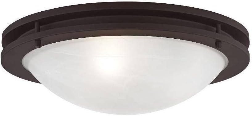 Livex Lighting Ariel 3 - Light Flush Mount in  Bronze