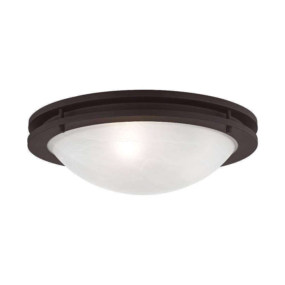 Livex Lighting Ariel 3 - Light Flush Mount in  Bronze