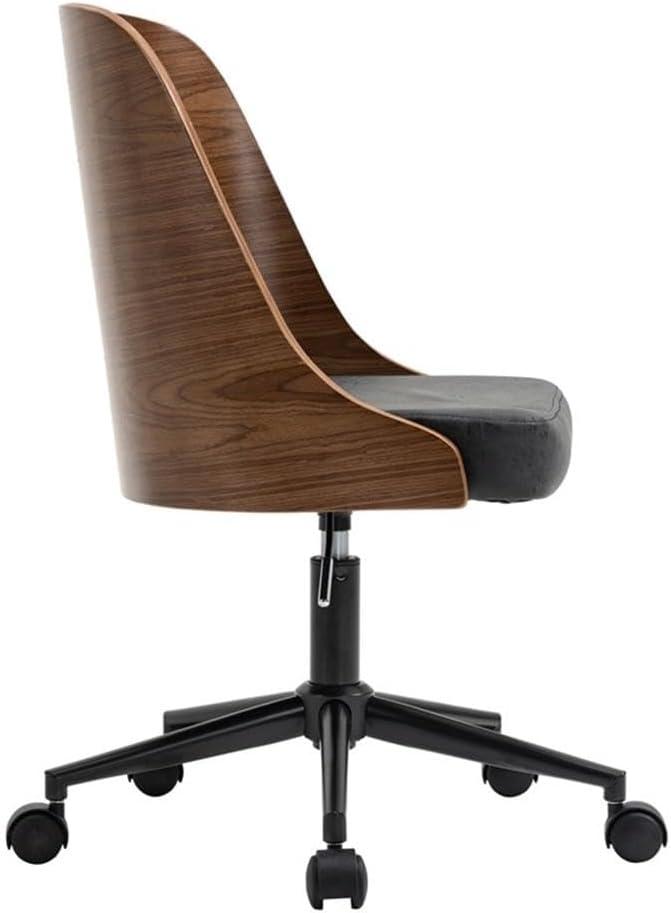 OS Home & Office Chair, Black & Wood