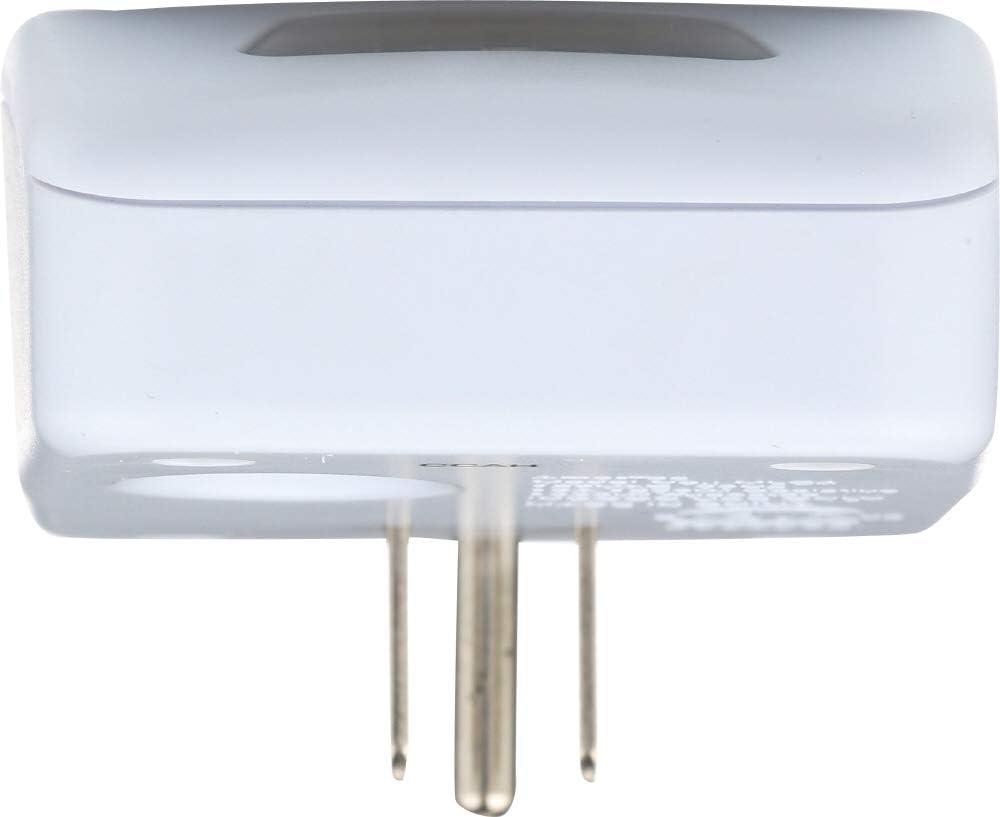 White Wireless Motion Sensing Plug-In Light Control