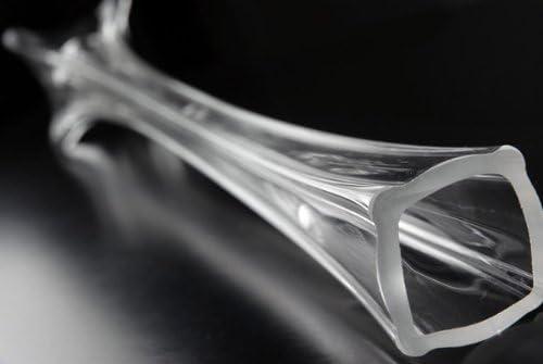 87187 24 in. Tower Vase, Clear