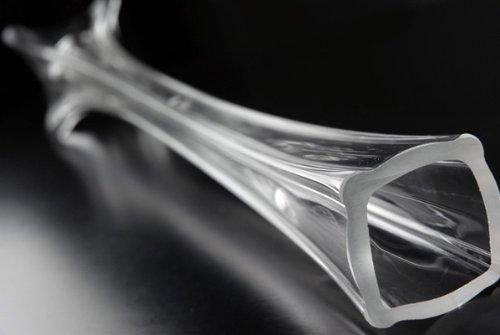 87187 24 in. Tower Vase, Clear