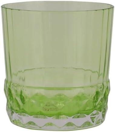Viva by Vietri Deco 12oz. Handmade Drinking Glass