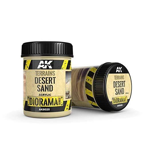 AK-Interactive Terrains Sandy Desert -250ml (Acrylic) New