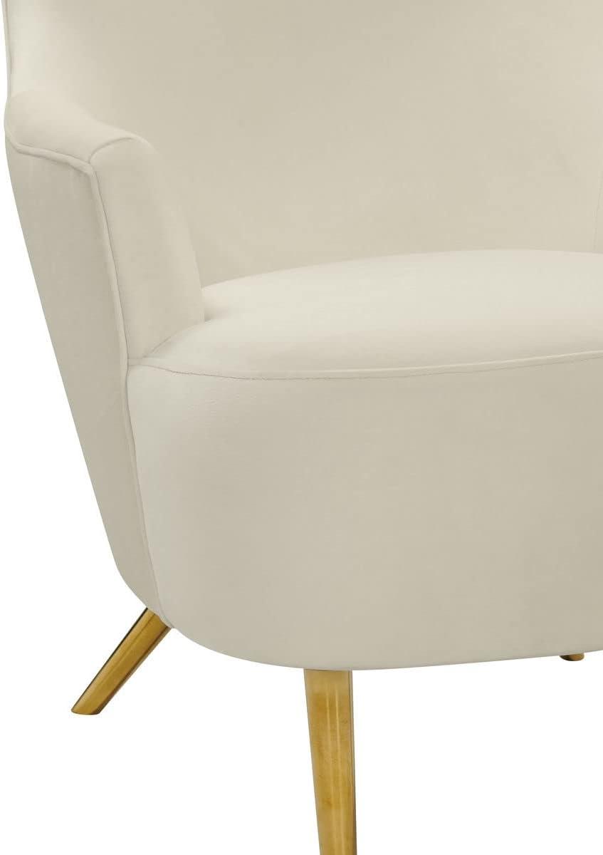 Julia Velvet Wingback Chair