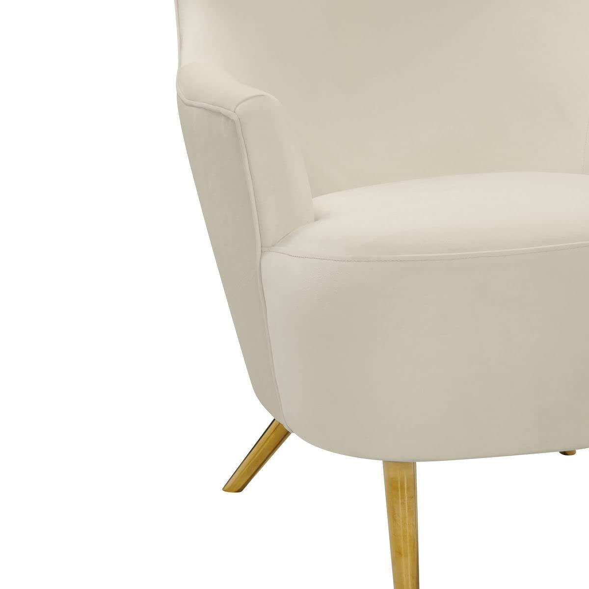 Julia Velvet Wingback Chair
