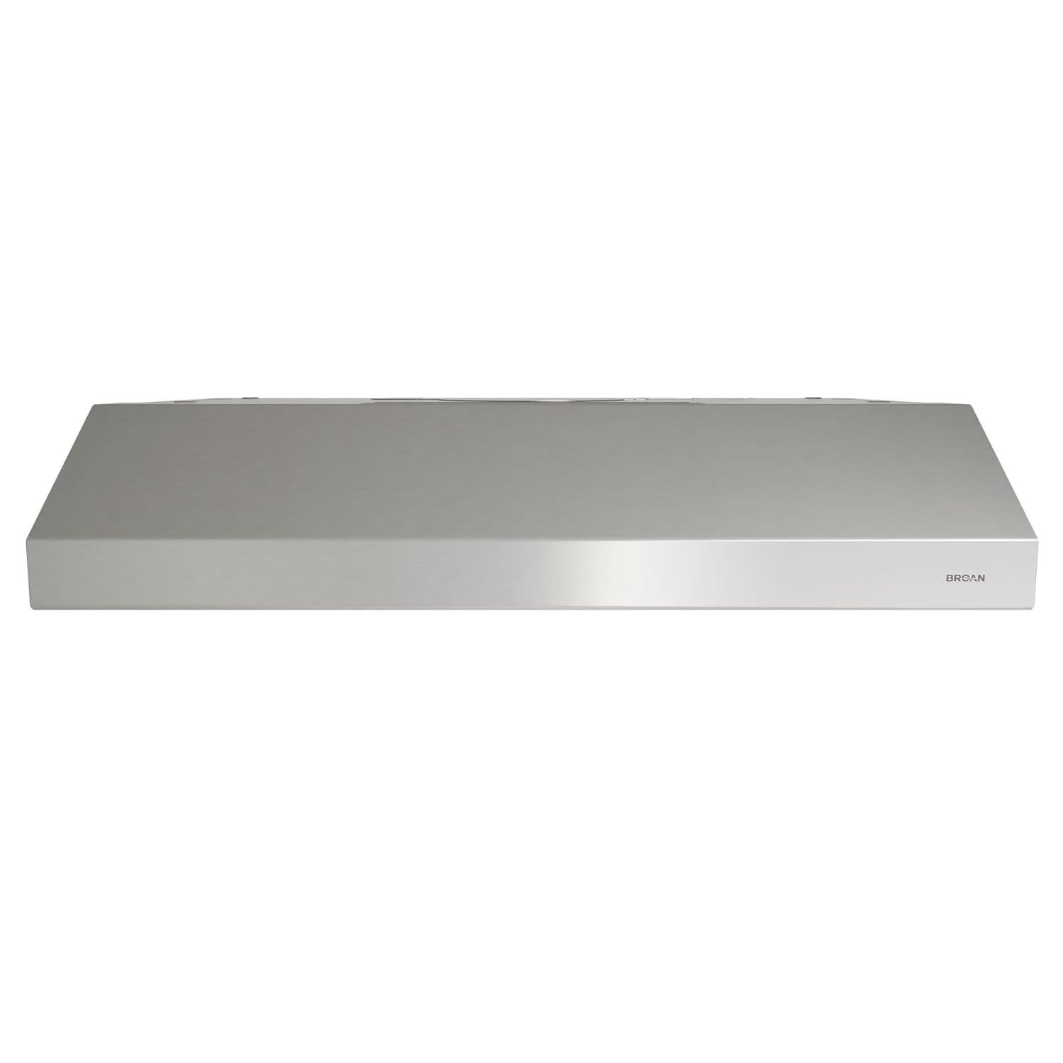 Broan NuTone 30" Stainless Steel 300 CFM Convertible Under Cabinet Range Hood with Mesh Filter