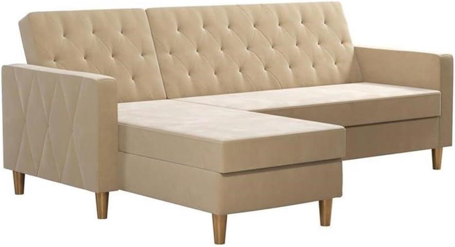 Liberty Upholstered Reversible Chaise Sectional with Storage