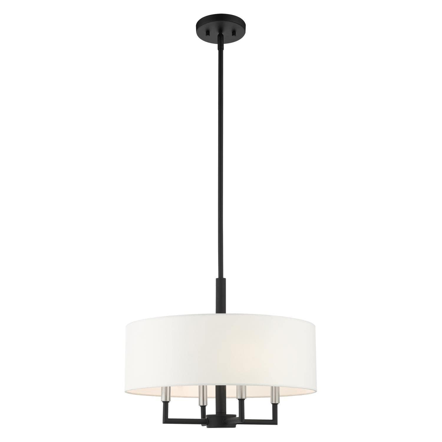 Livex Lighting Meridian 4 - Light Pendant in  Black