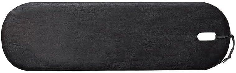 Santa Barbara Design Studio Cutting Boards and Serving Trays Charcuterie Paddle Board, Large, Black