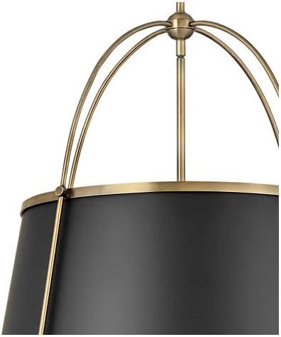 4895WS-Hinkley Lighting-Clarke - 4 Light Large Pendant in Traditional-Transitional Style - 24.5 Inches Wide by 25.25 Inches High-Warm Brass Finish