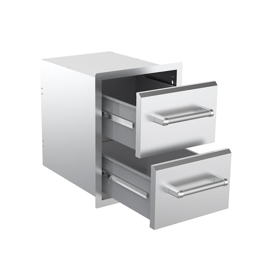 Spire Vertical Double Drawers (10"/10"), 780-0016B