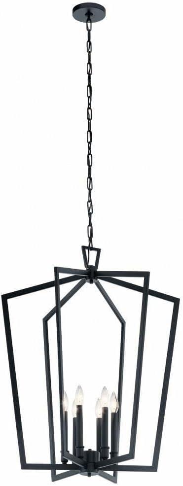 Kichler Lighting Abbotswell 6 - Light Pendant in  Black