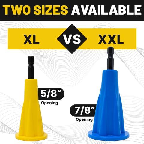 Yellow High-Impact Plastic Wire Connector Tool