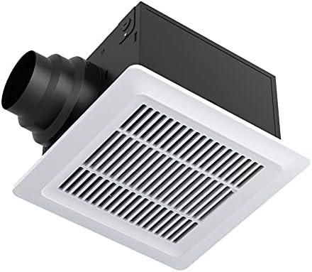 White Energy Star Ceiling Mounted Bathroom Exhaust Fan