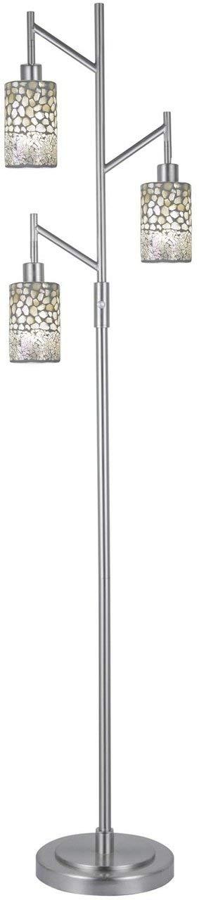 Dale Tiffany Alps 3-Light Mosaic Art Glass Floor Lamp