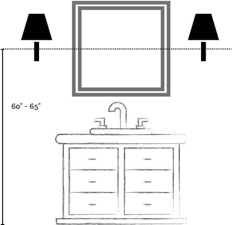 Three Posts™ Bima 5 - Light Dimmable Vanity Light