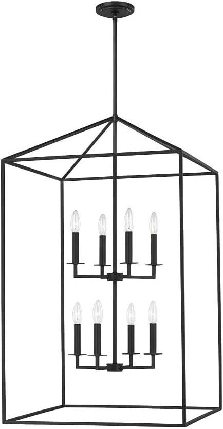 Lucius Pendant Light - Black / 22"W