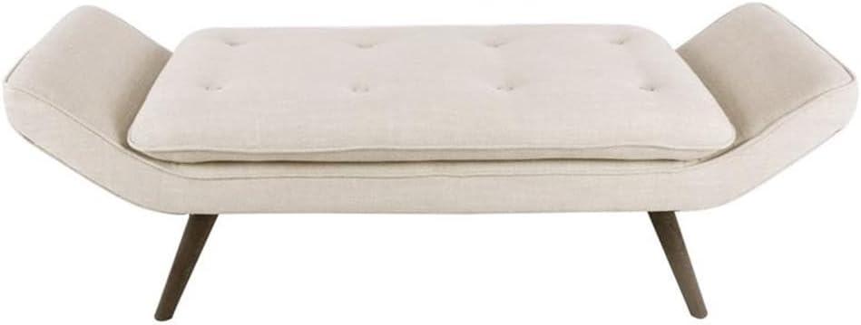 Newcastle Cushioned Tufted Bench, Multiple Colors