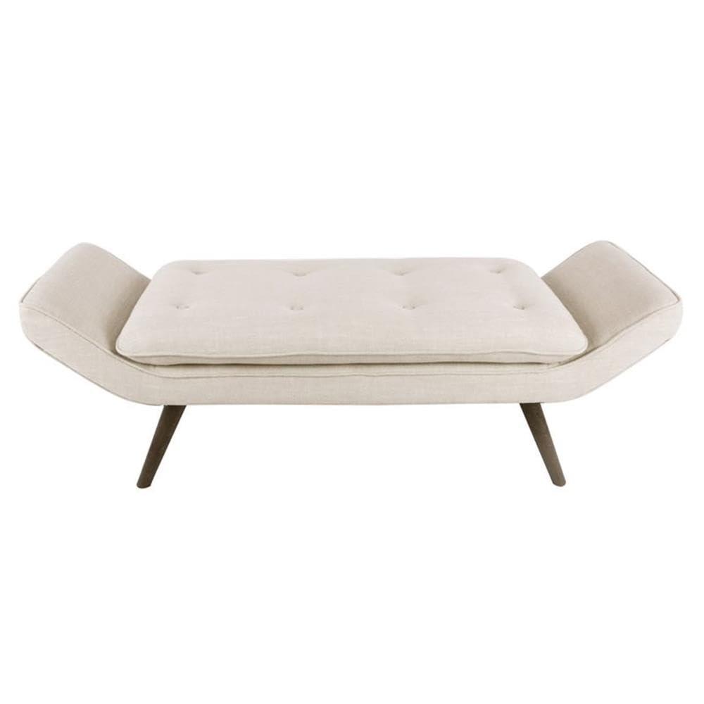 Newcastle Cushioned Tufted Bench, Multiple Colors