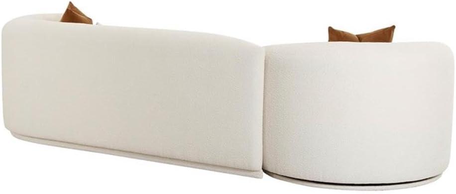 Fickle Boucle 2-Piece Sofa