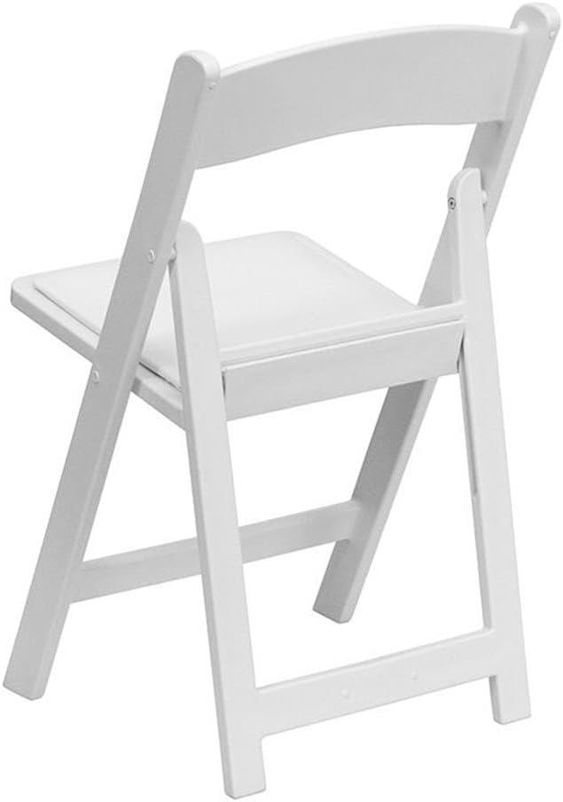 Inbox Zero Hercules Resin Folding Chair - 800LB Weight Capacity Event Chair (Set of 2)