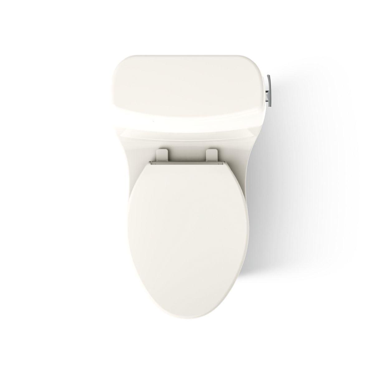 Santa Rosa Comfort Height One-Piece Compact Elongated 1.28 Gpf Toilet With Revolution 360 Swirl Flushing Technology